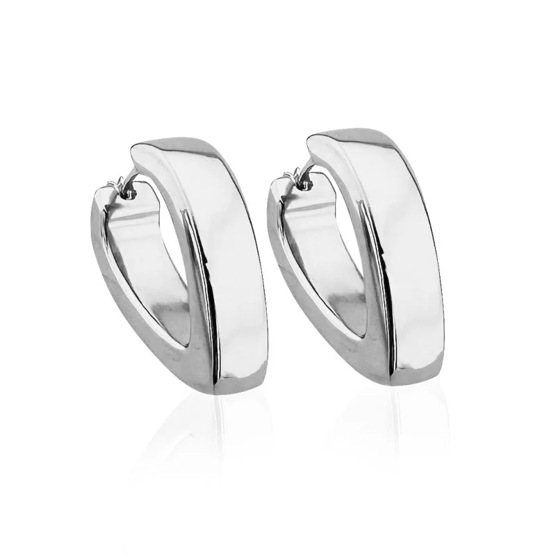 V Form İtalyan Küpe - 3